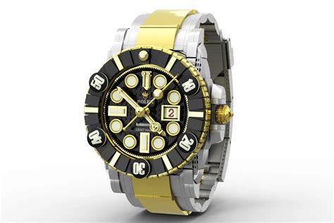 lego horloge rolex|lego rolex submariner watch.